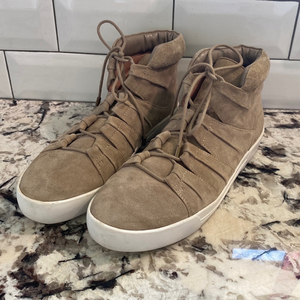 Joie Suede Hi-Top Sneakers